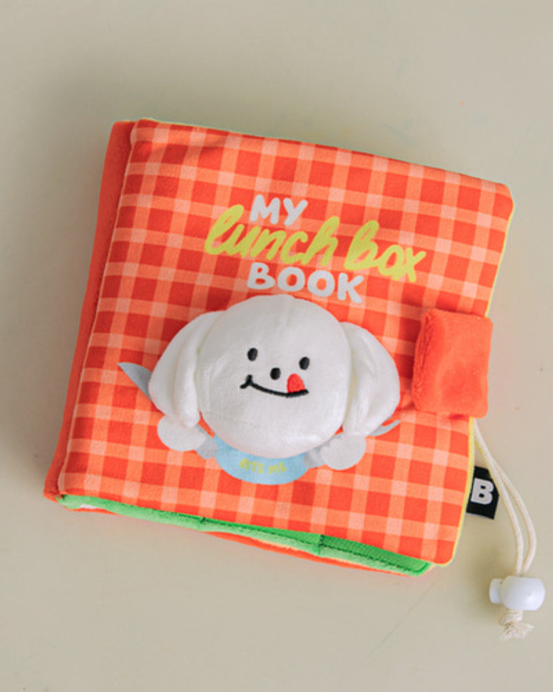 Lunch Box Nosework Dog Book Plush Toy Play BITE ME   