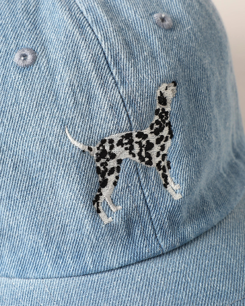 BARKWELL | Dalmatian Embroidered Denim Hat | DOG & CO.