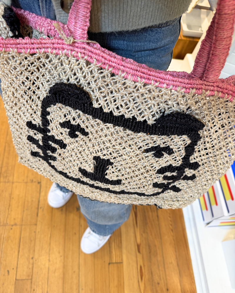 THE JACKSONS | Cleo the Cat Jute Bag | DOG & CO.