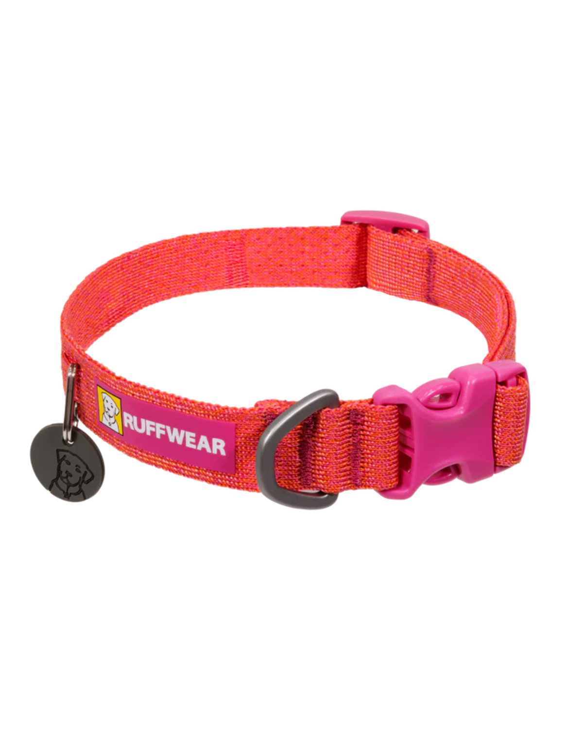 RUFFWEAR | Front Range™ Flex Dog Collar in Rose Violet | DOG & CO.