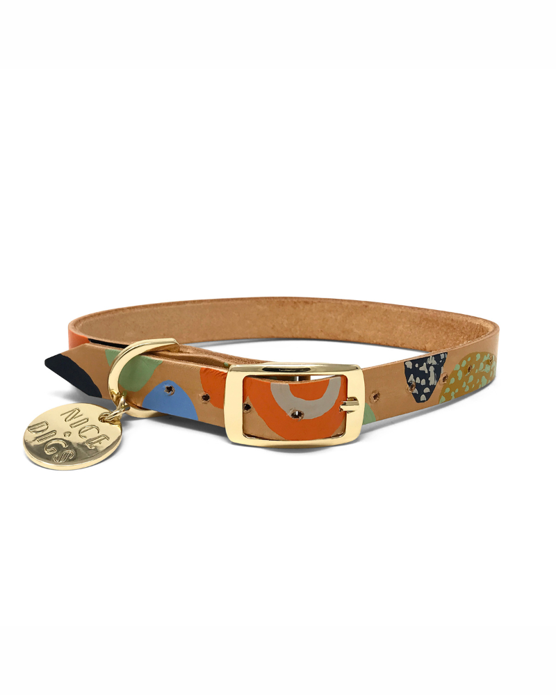 NICE DIGS, Snakes & Ladders Dog Collar