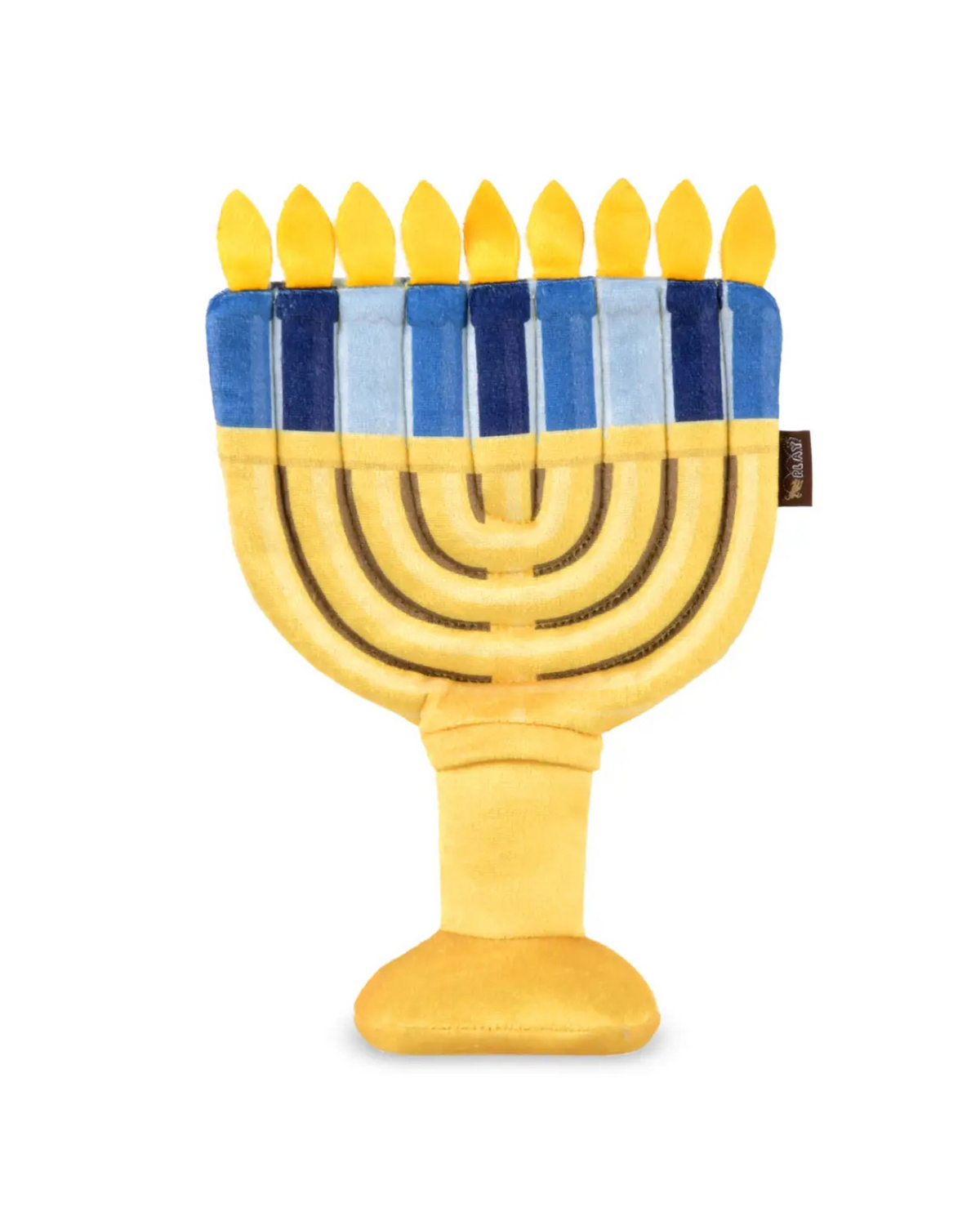 P.L.A.Y. PawNukkah Menorah Squeaky Crinkle Dog Toy DOG & CO.