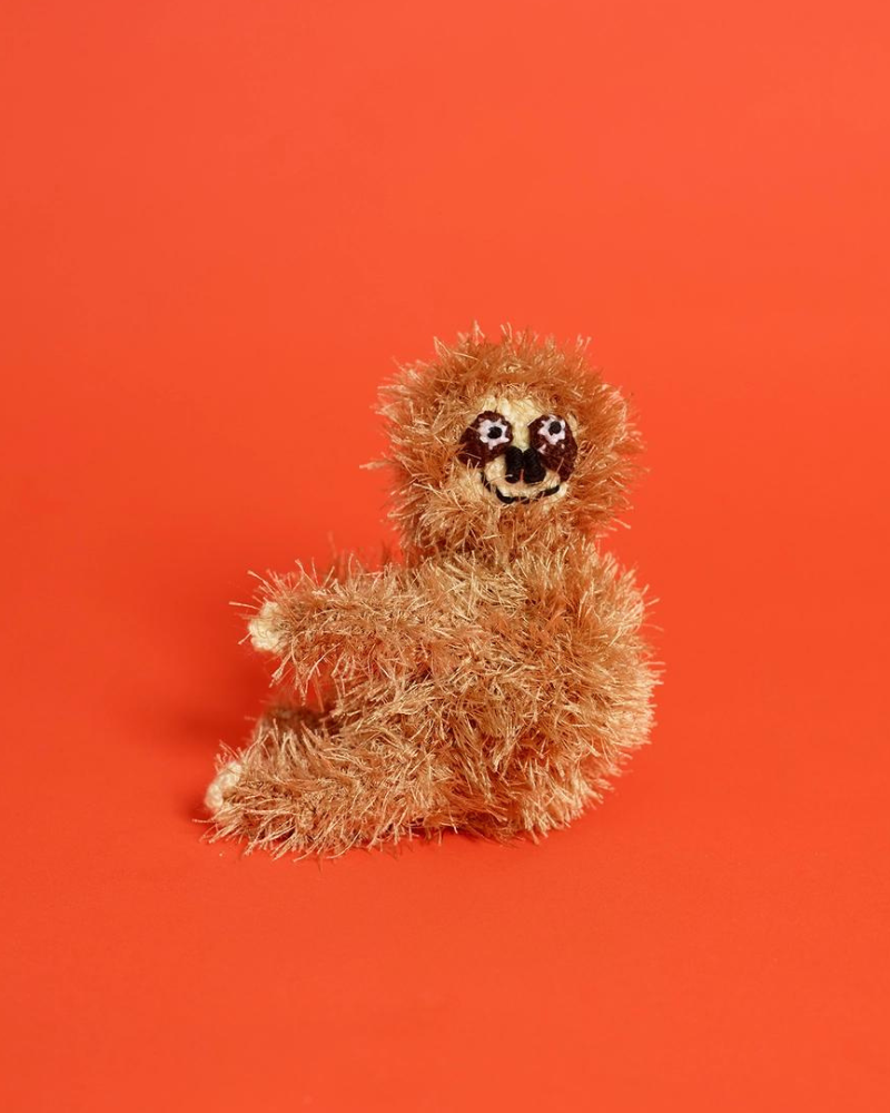 Hand Crochet Sloth Dog Toy (FINAL SALE) Play WARE OF THE DOG   
