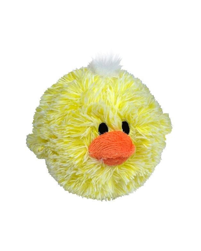 Ez Squeaky Chick Ball Dog Toy Play PET LOU   