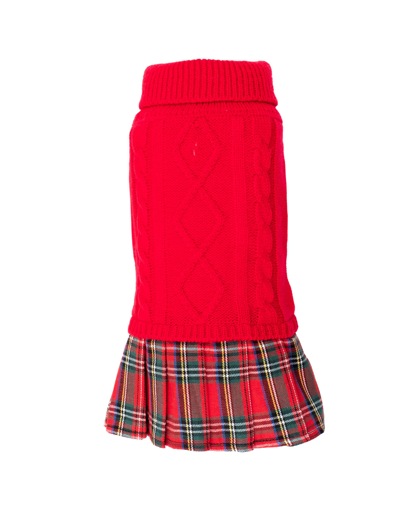 Amazon Dog Sweater With Plaid Skirt Save Big On Bulk Dog Summer
