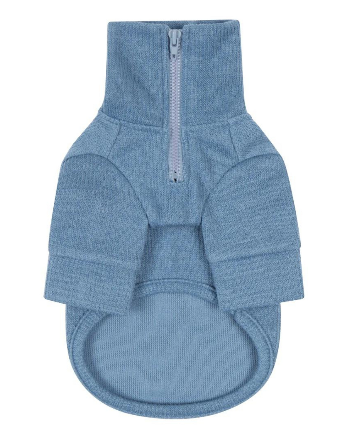 MIMINKO | Foldover Half-Zip Dog Knit Sweater | DOG & CO.