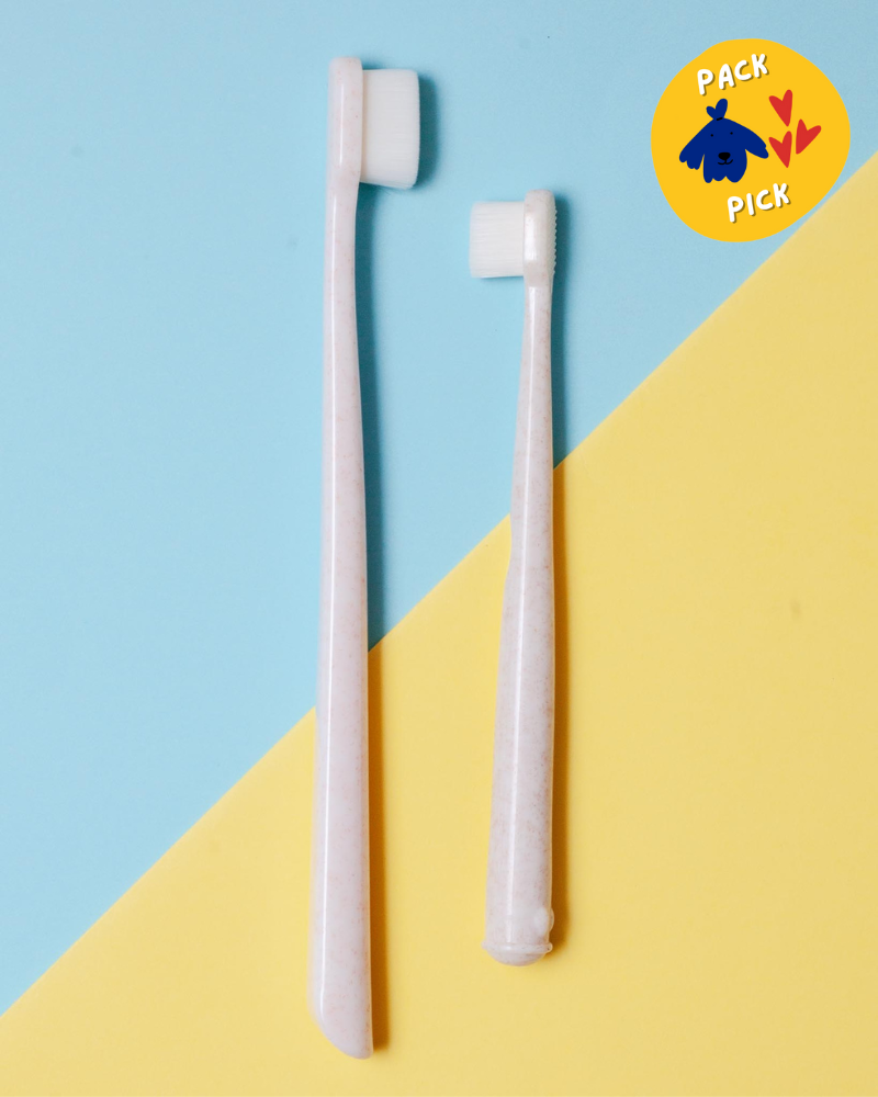 Bristle toothbrush for dogs online