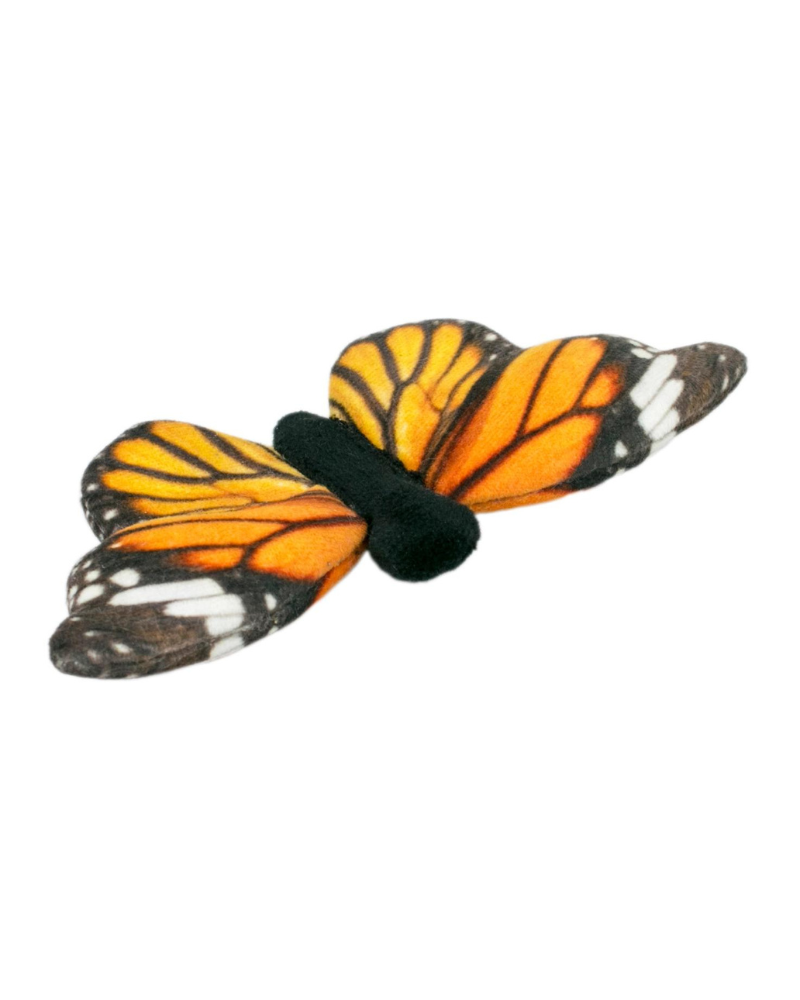 Butterfly Squeaky Dog Toy Play TALL TAILS   