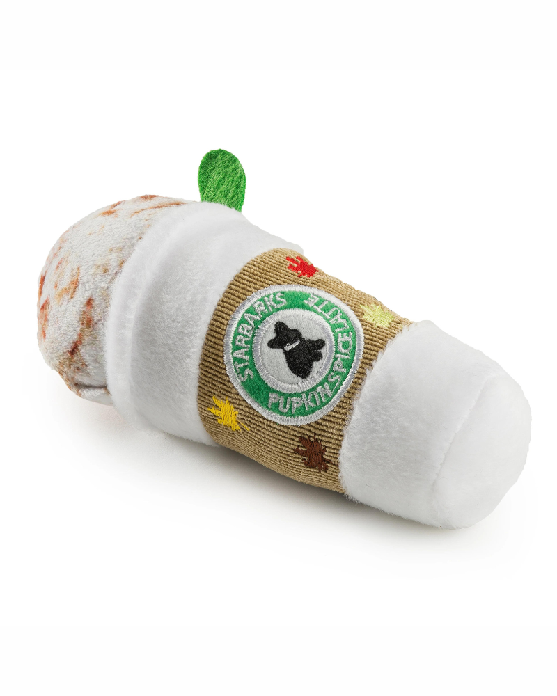 Pupkin Spice Latte Toy Play HAUTE DIGGITY DOG   