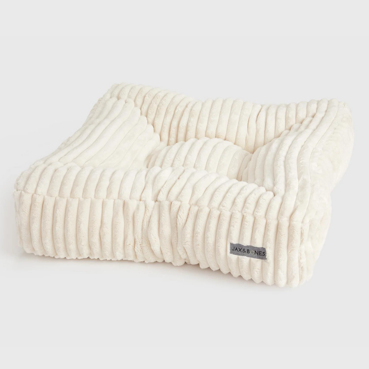 Pillow Top Dog Bed in Luna Ivory (Direct Ship)(Made in the USA) DOG & CO.