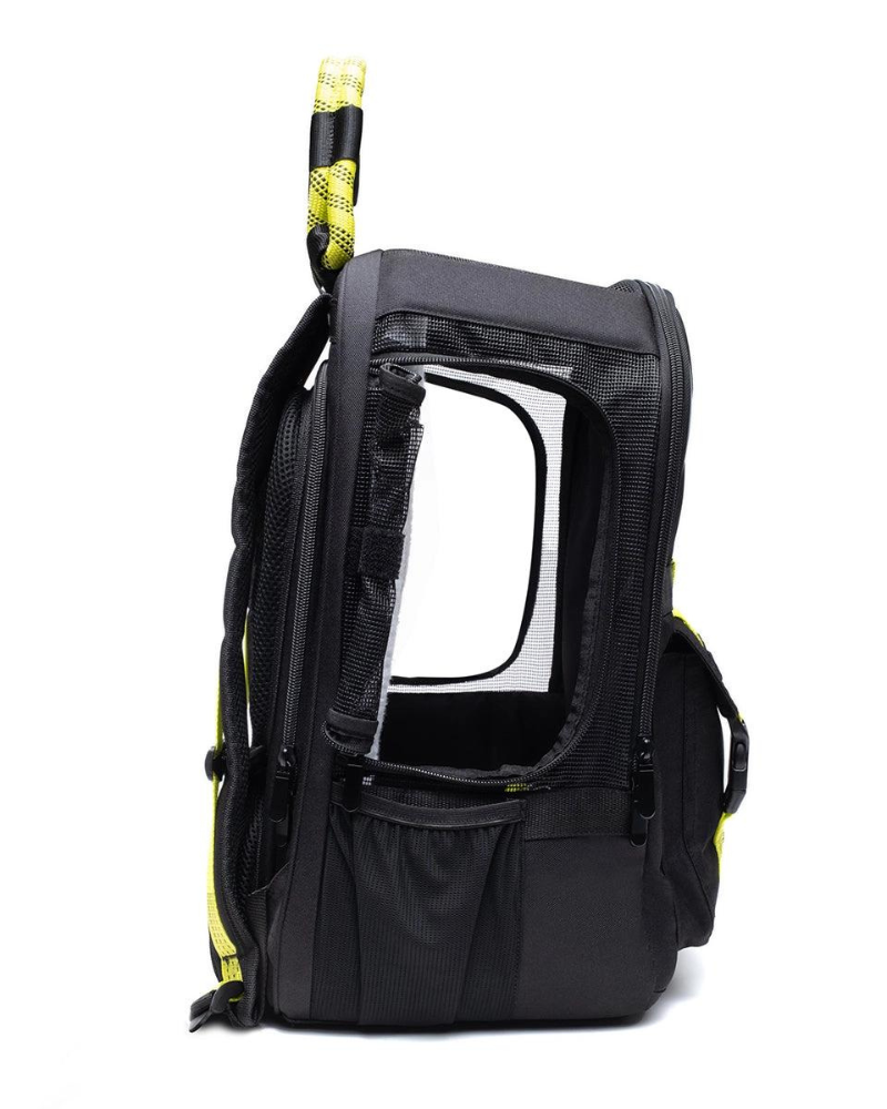 Ready-For-Adventure Pet Backpack in Black (Airline Compliant) Carry ROVERLUND   