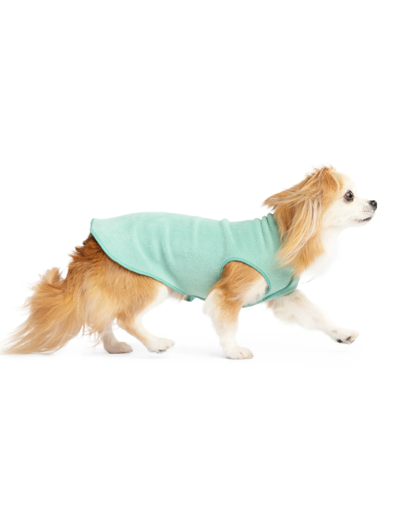 Pullover Stretch Dog Fleece in Juniper