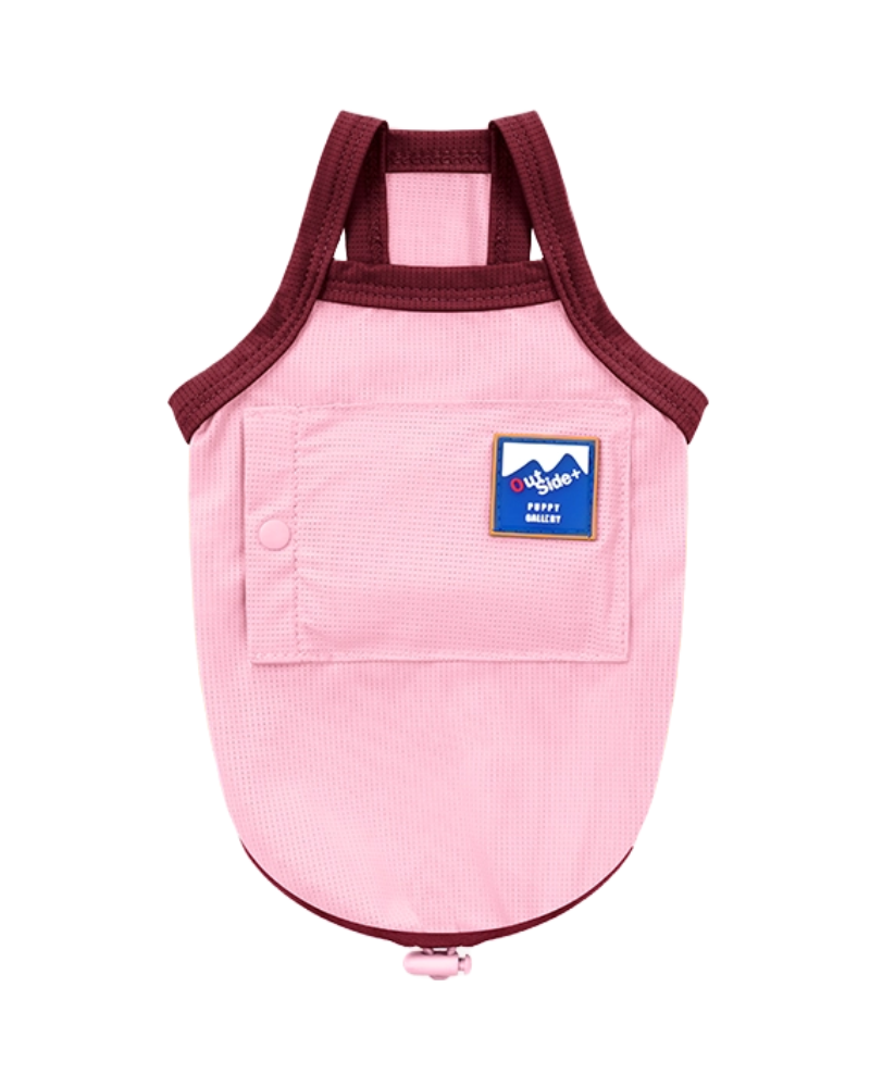PUPPY GALLERY | Cooling Dog Tank Top in Pink | DOG & CO.
