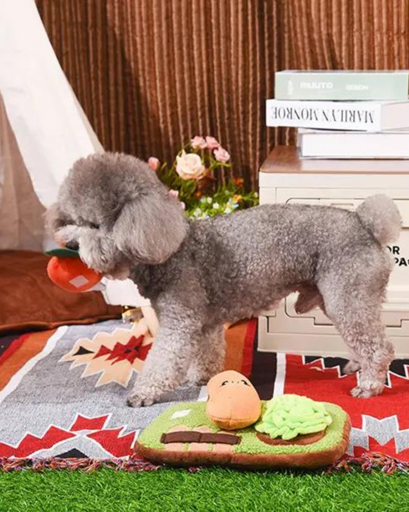 Puppy Garden Snuffle Dog Plush Toy Play HUGSMART   