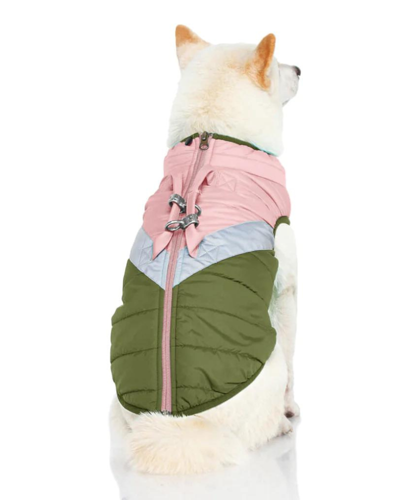 Mountaineer Waterproof Dog Harness Jacket in Peach (FINAL SALE) Wear GOOBY   