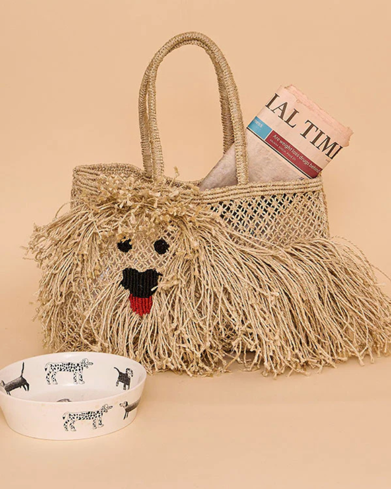 Dog jute bag hotsell