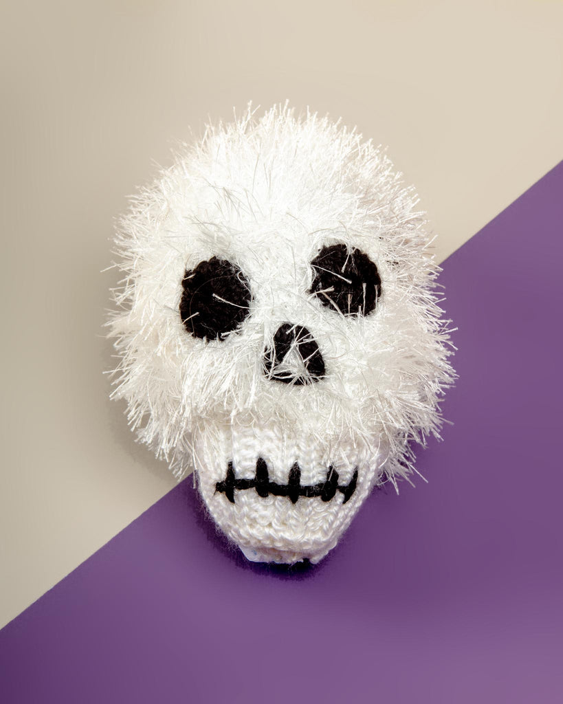 Fuzzy Skull Dog Toy Play OOMALOO   