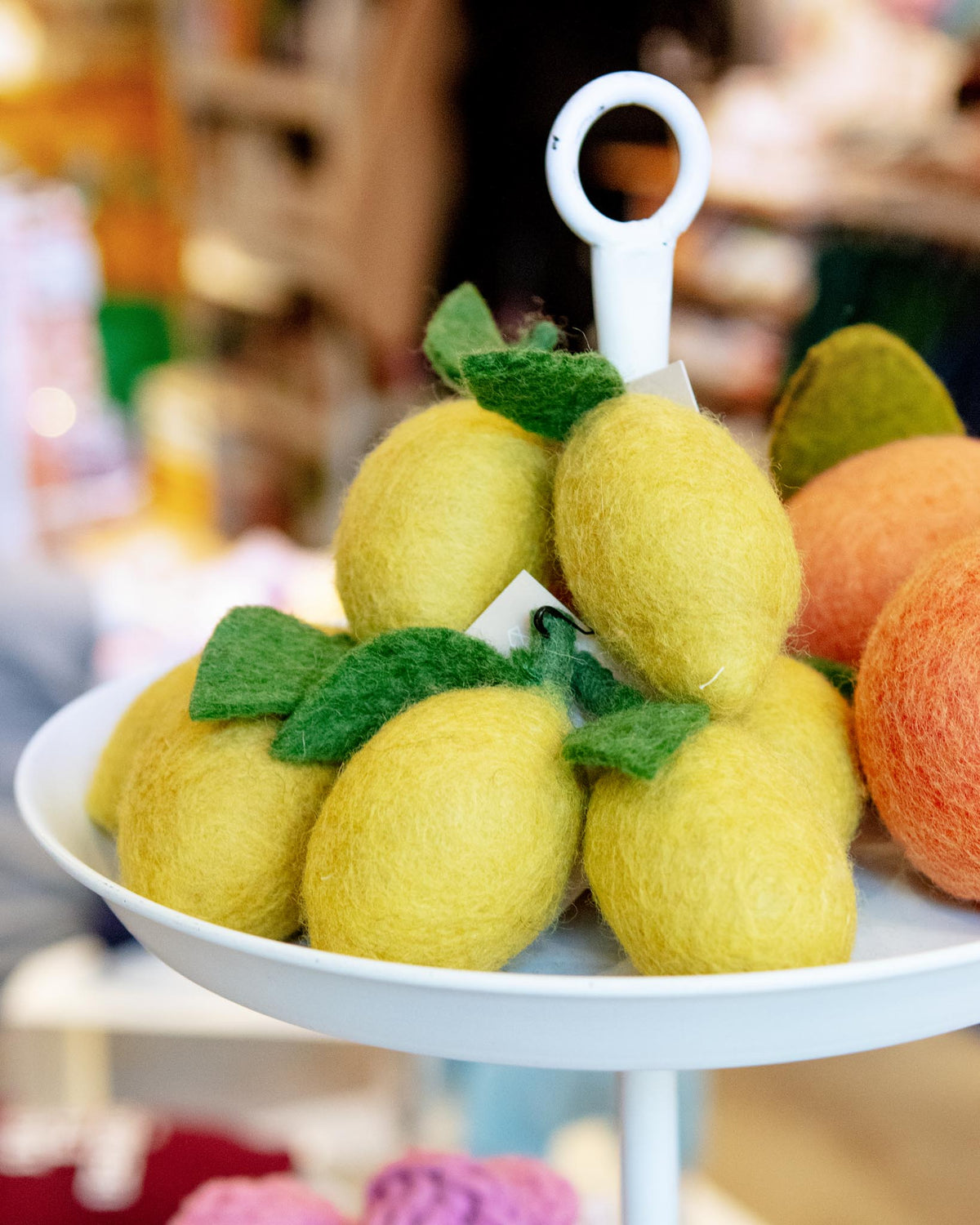 MODERN BEAST | Wool Lemon Dog Toy | DOG & CO.