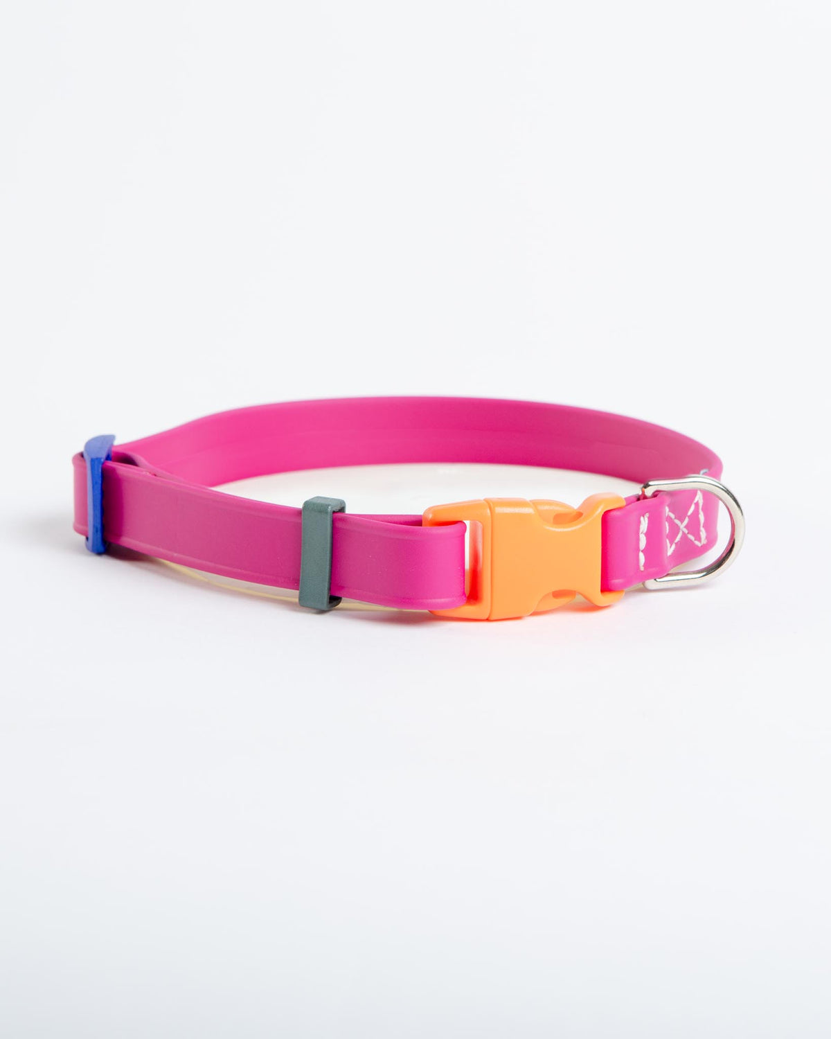 DOG & CO. | A Walk in the Park Dog Collar in Magenta Pink (Made in