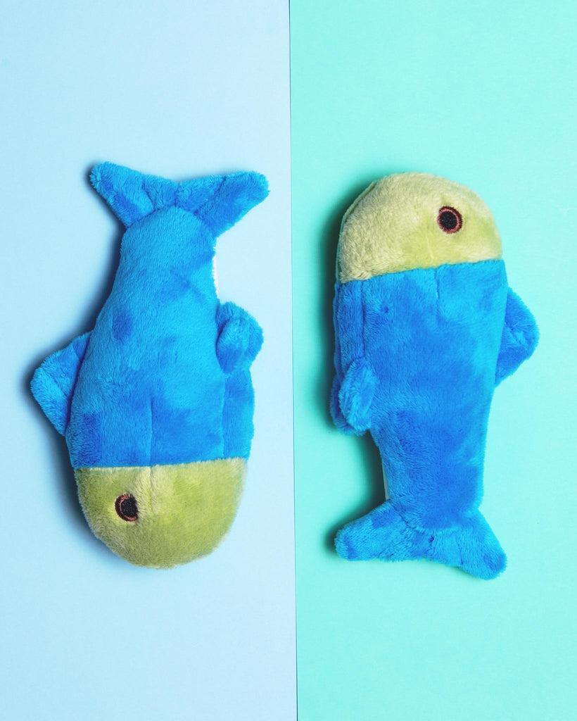 Molly Fish Squeaky Dog Plush Toy Play FLUFF & TUFF   
