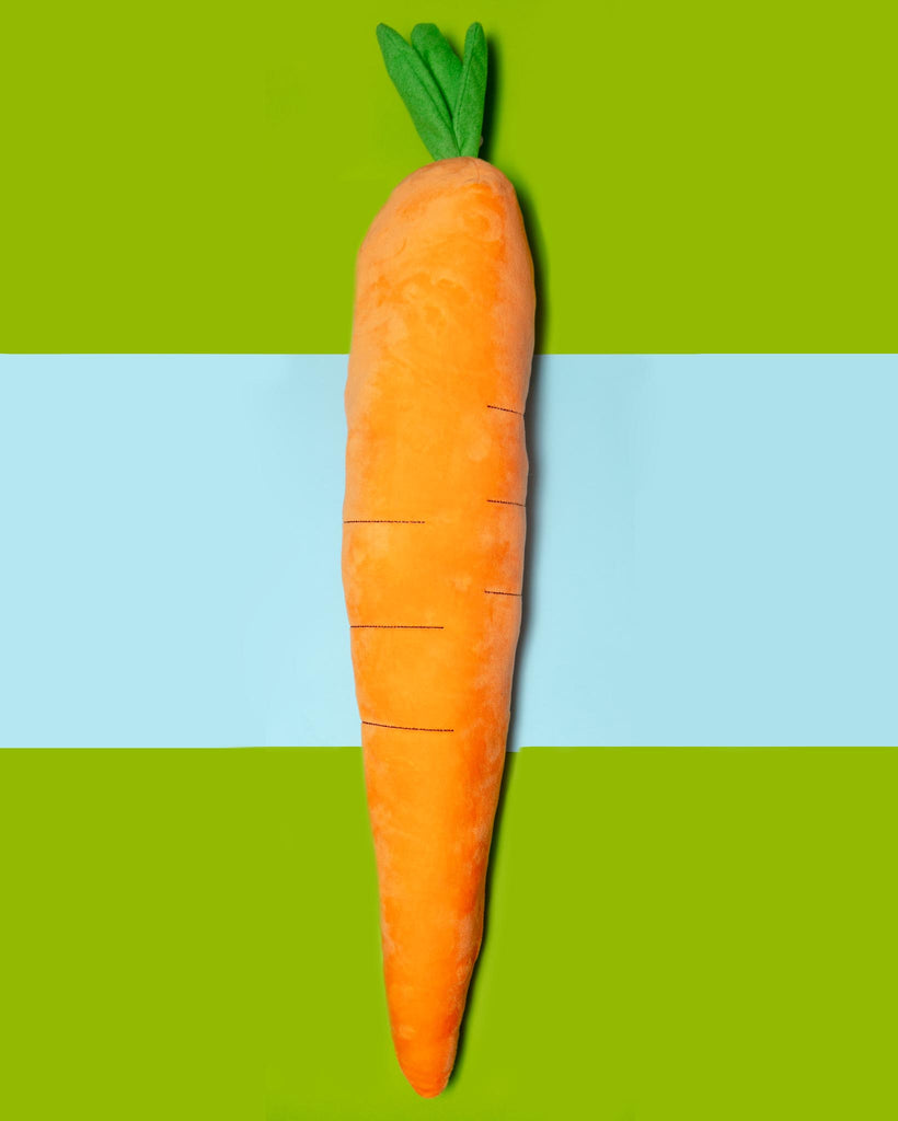 Carrot Plush Dog Toy (29") Play PET LOU   