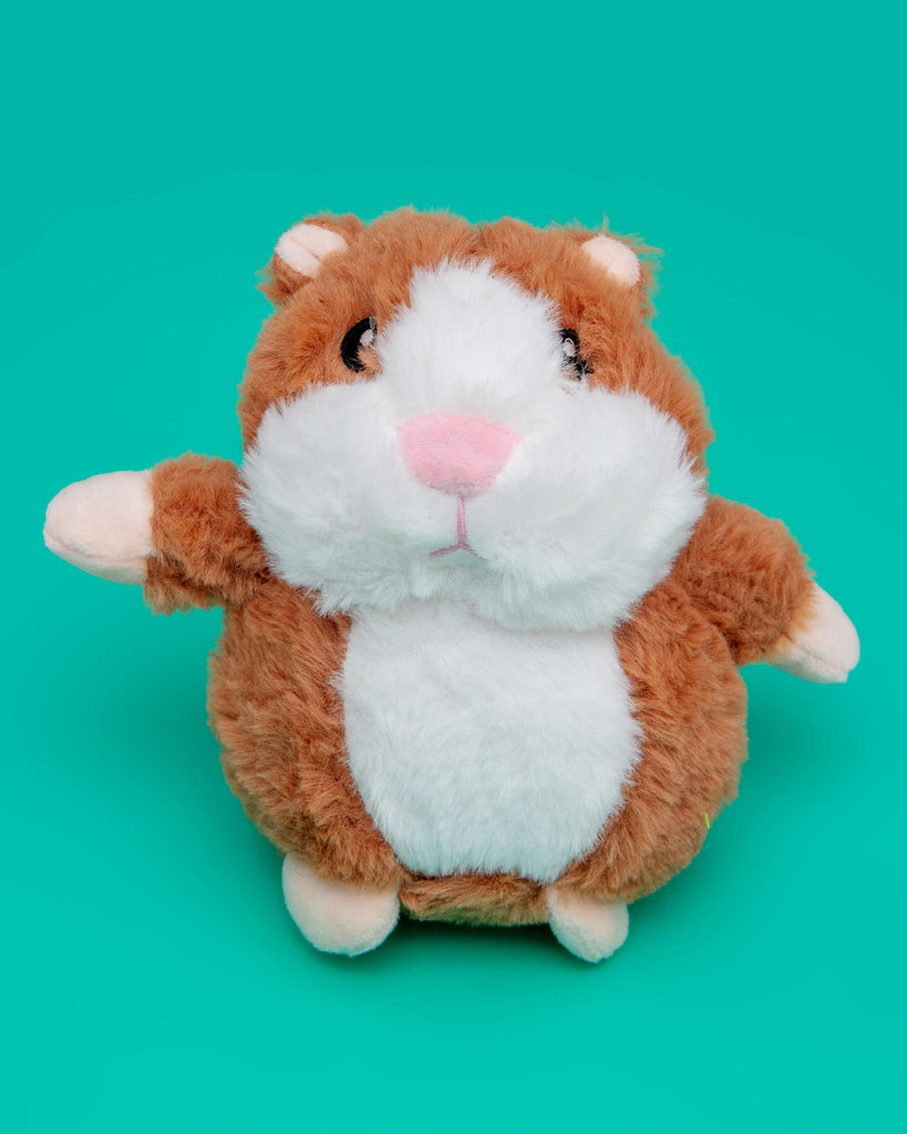 Henry the Hamster Plush Squeaky Dog Toy Play PET LOU   