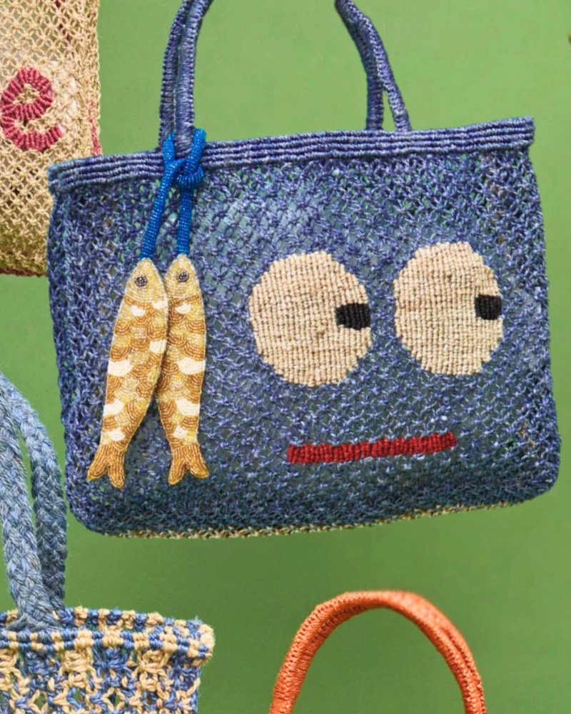 THE JACKSONS | Tracy Big Eyes Jute Bag | DOG & CO.
