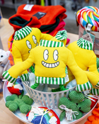 Sweater Guy Squeaky Dog Toy