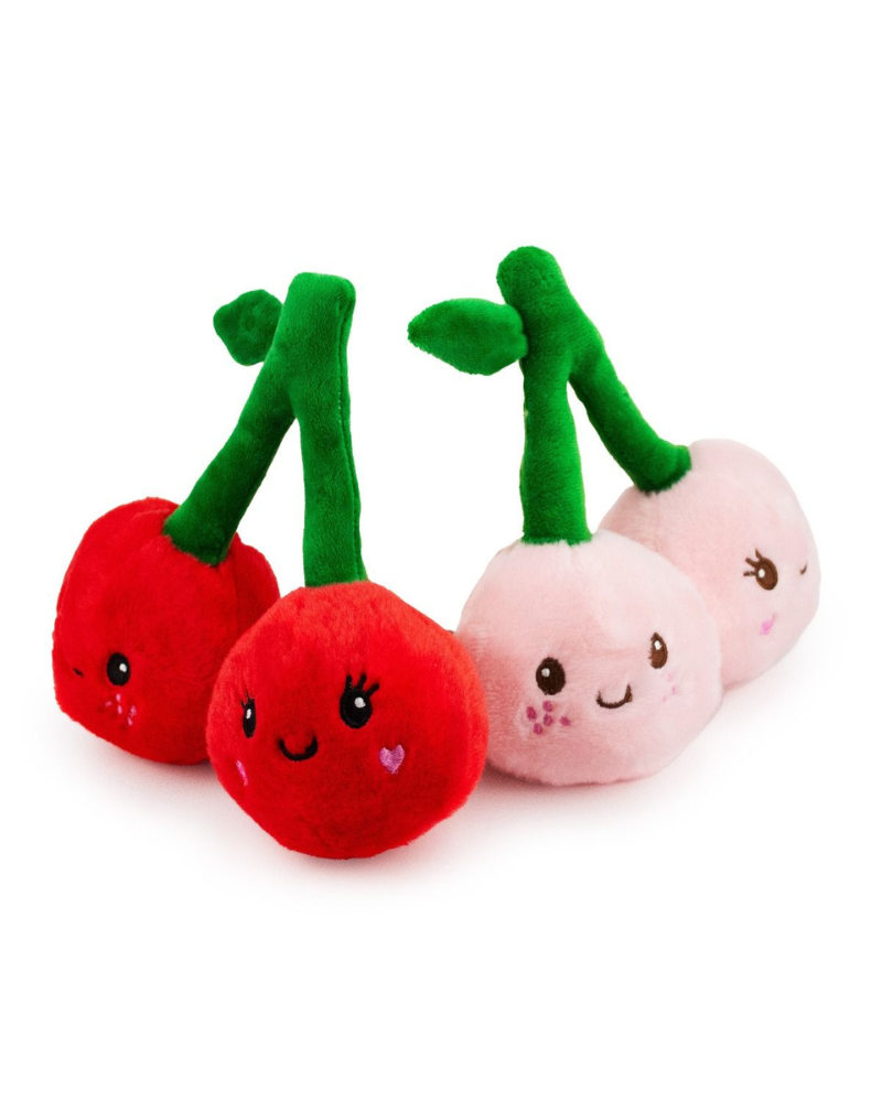 GIFTABLE WORLD | Cherryliscous Crinkle & Squeaker Dog Toy (3