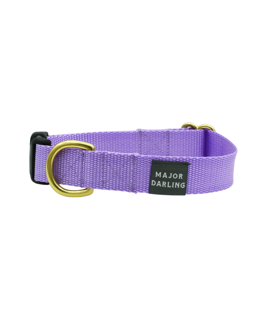 Side-Release Buckle Dog Collar in Lilac (Made in the USA) (FINAL SALE) WALK MAJOR DARLING   
