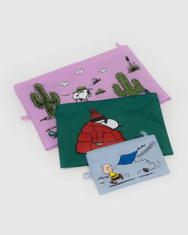 BAGGU | Go Pouch Set in Peanuts | DOG & CO