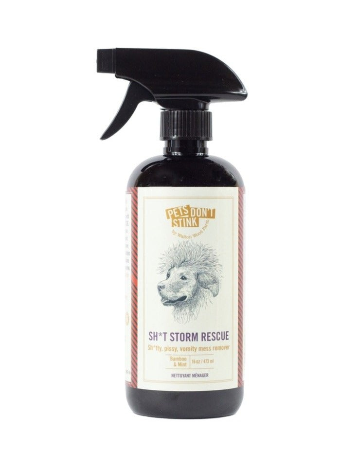 Sh*t Storm Rescue Multi-Surface Pet Spray (Made in the USA) HOME PETS DON'T STINK   