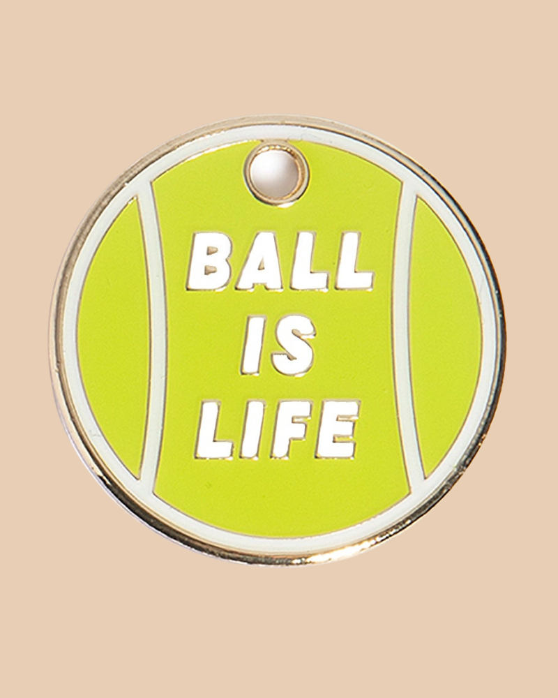 Ball is Life ID Tag (Custom/Drop-Ship) Accessories TRILL PAWS   