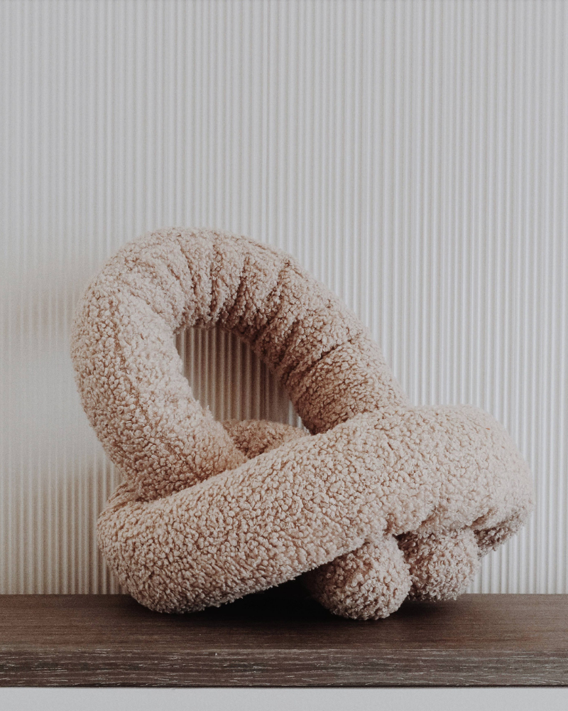 O Nou Oversized Interactive Dog Toy in Oat Play LAMBWOLF COLLECTIVE   