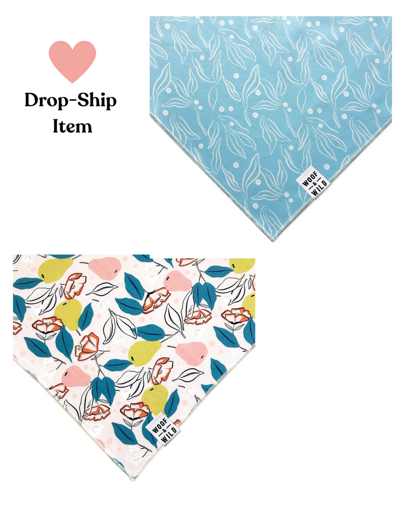 Spring Bandana 2-Pack (Drop-Ship) Drop Ship WOOF & WILD   