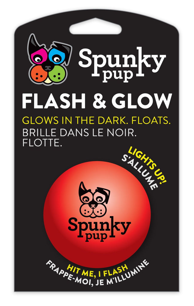 SPUNKY PUP | Flash and Glow Ball Play SPUNKY PUP   