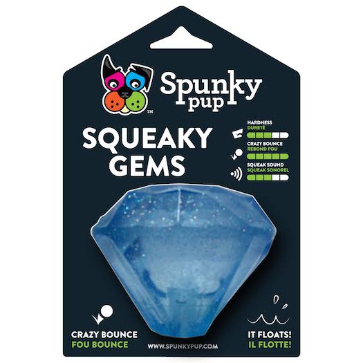 SPUNKY PUP | Squeaky Gems Diamond Toy Play SPUNKY PUP   