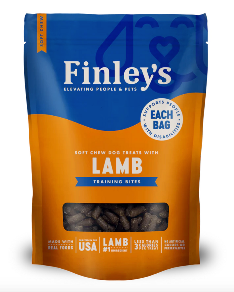 Lamb Recipe Soft Training Bites Dog Treats Eat FINLEY'S BARKERY   