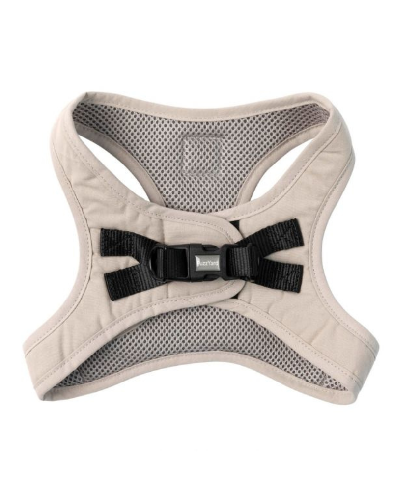 FUZZYARD | Fabric Step-In Harness in Sandstone | DOG & CO.