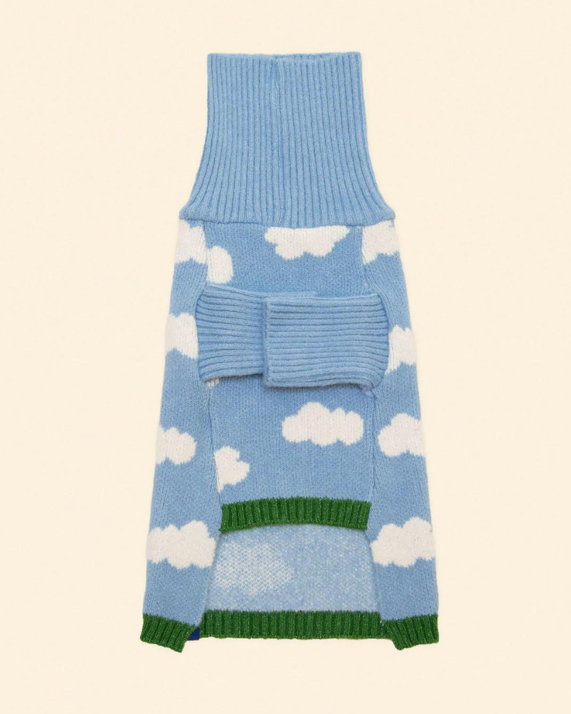 LITTLE BEAST Silver Linings Dog Sweater DOG & CO.