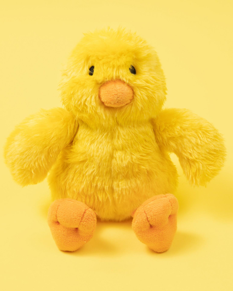 Howie Duck Plush Squeaky Dog Toy Play FLUFF & TUFF   