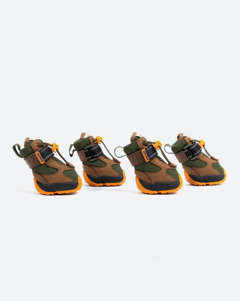 Apollo 1 - Waterproof Dog Boots in Beef & Broccoli (FINAL SALE) Dog Apparel RIFRUF Size 0 - (1 - 1.24" wide)  