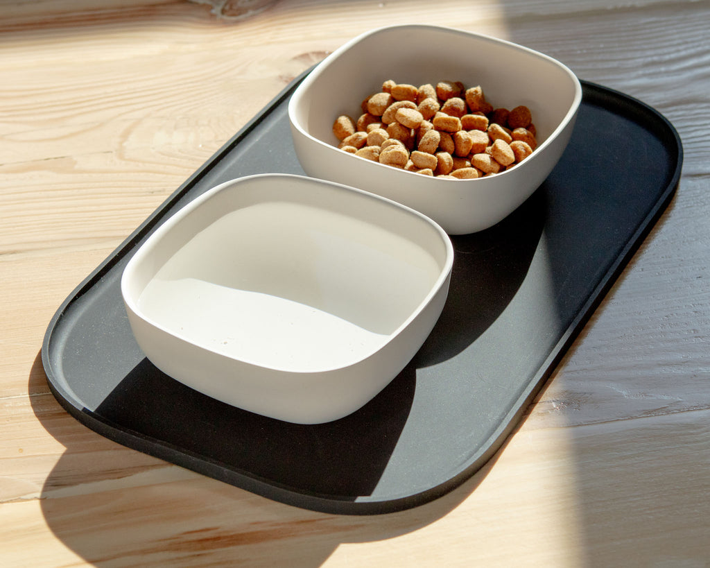Biobu Gusto Dog Bowl in White (FINAL SALE) Eat EKOBO   