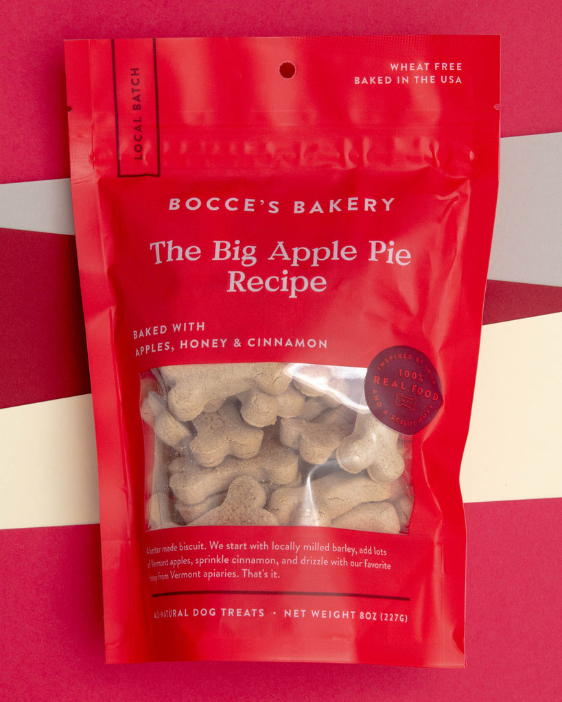 Big Apple Pie Dog Biscuits Eat BOCCE'S BAKERY   