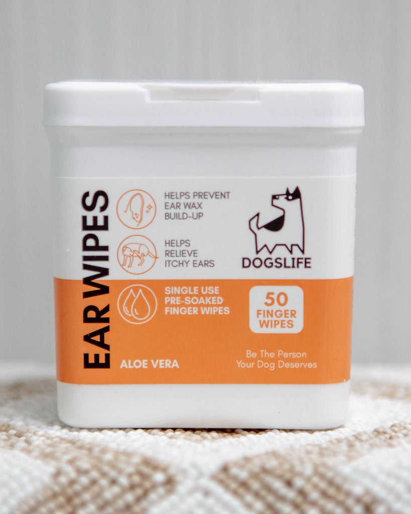 Ear Cleaning Finger Wipes for Dogs Dog Supplies DOGSLIFE   