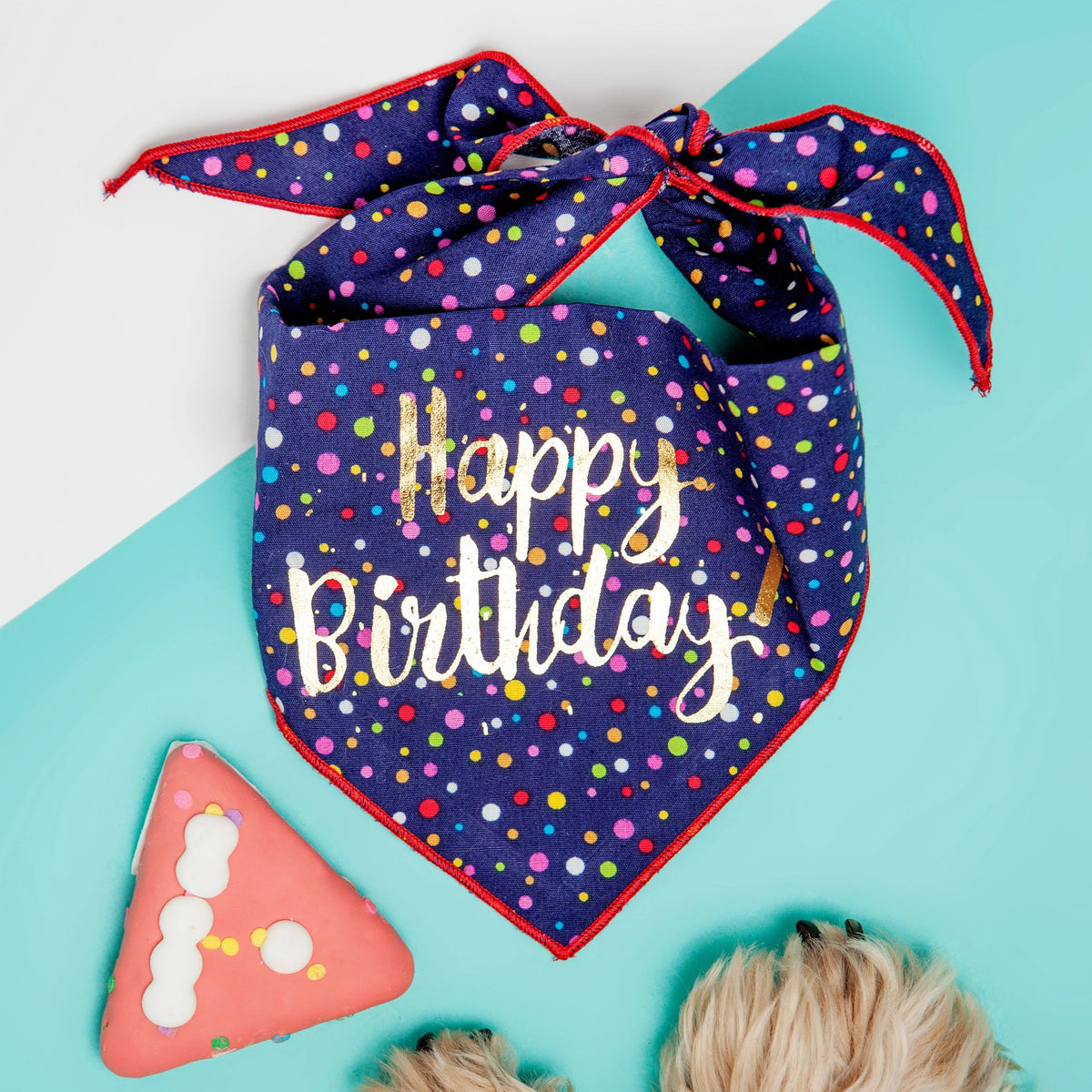 Happy birthday on sale bandana