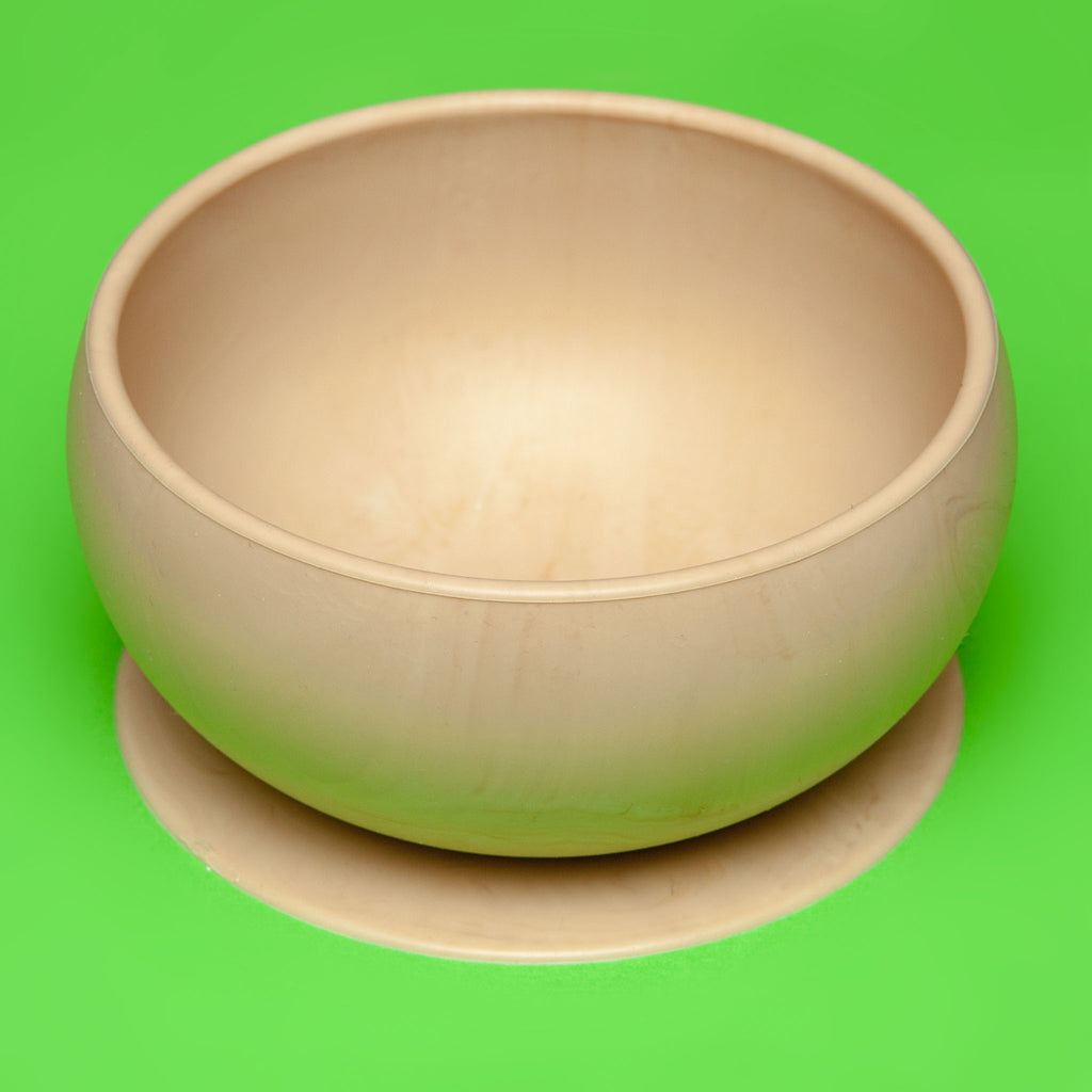 Wood Silicone Suction Dog Food & Water Bowl Eat BELLA TUNNO   