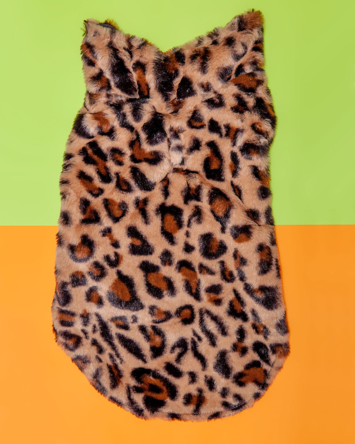 THE WORTHY DOG Faux Fur Coat in Leopard DOG & CO.