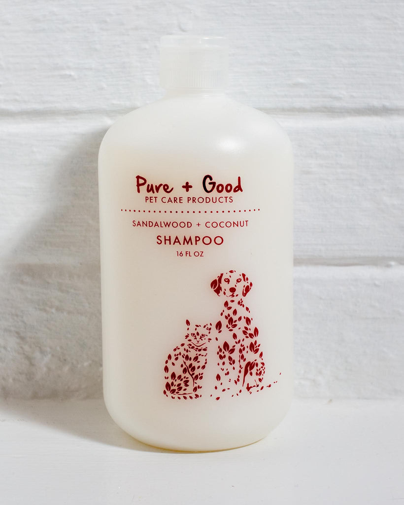 Sandalwood & Coconut Deep Cleansing Shampoo for Dogs & Cats HOME PURE + GOOD   
