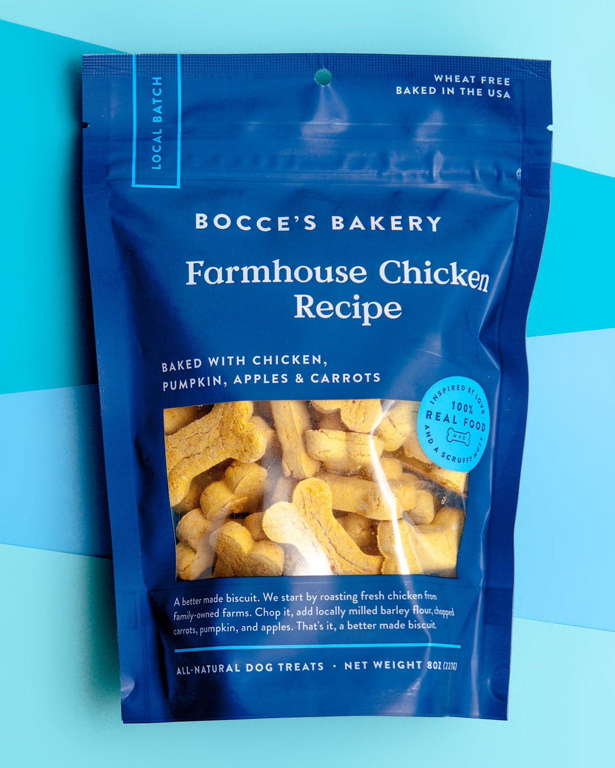 BOCCE'S BAKERY Farmhouse Chicken Biscuit Dog Treats DOG